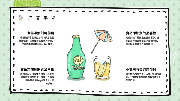 食品添加剂安全知识培训食物检测机构通用PPT模板