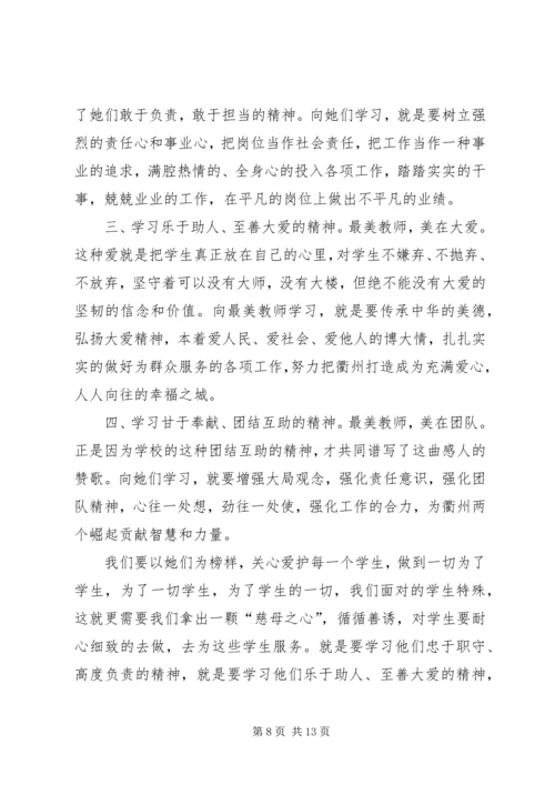 学习“最美教师”心得体会 (6).docx