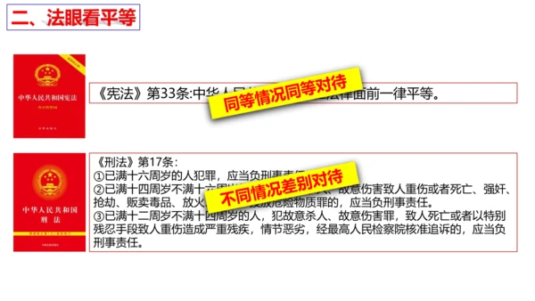 【新课标】7.1 自由平等的真谛课件【2024春新教材】（29张ppt）