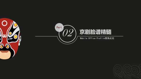 京剧中国文化国粹通用PPT模板