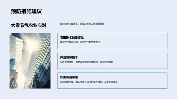 大雪农事讲解PPT模板