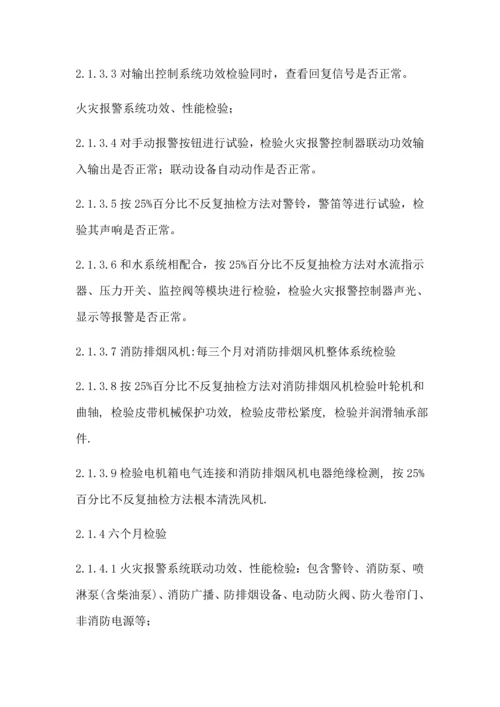 消防维保核心技术专业方案.docx