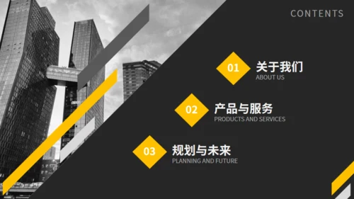 个性欧美风招商引资公司介绍通用PPT模板