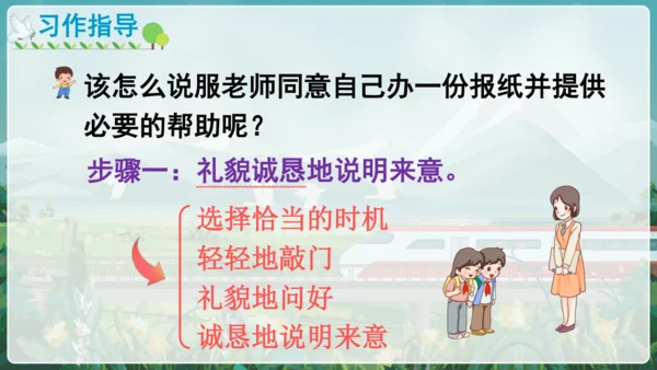 统编版语文六年级上册 第四单元  口语交际：请你支持我   课件