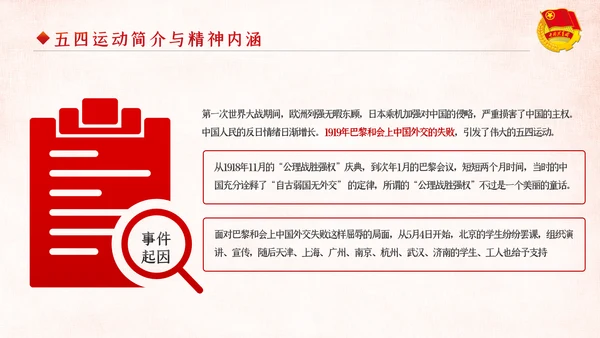 弘扬五四精神做新时代合格共青团员PPT模板