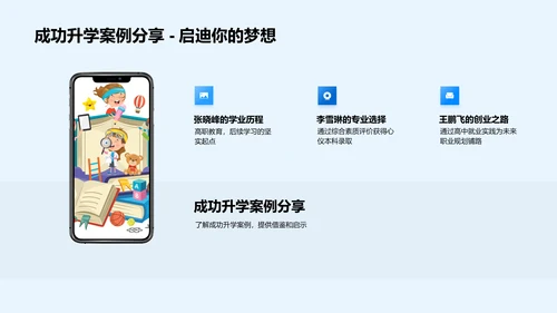 高考政策与升学路线PPT模板