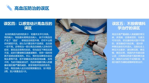 简约医疗高血压知识医学科普课件PPT模板