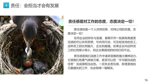 优秀员工十大职业素养教育PPT