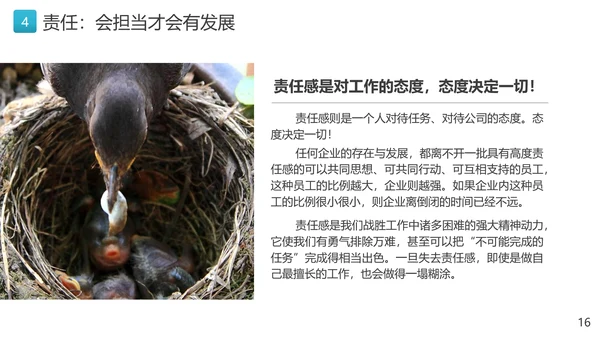 优秀员工十大职业素养教育PPT