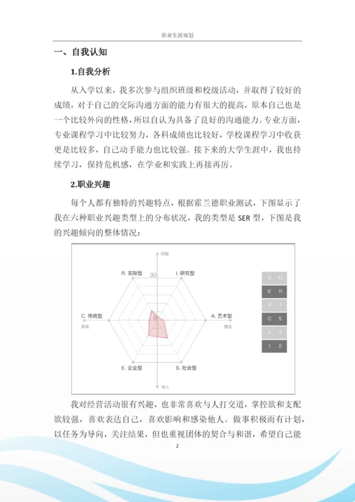 13页4700字软件工程专业职业生涯规划.docx