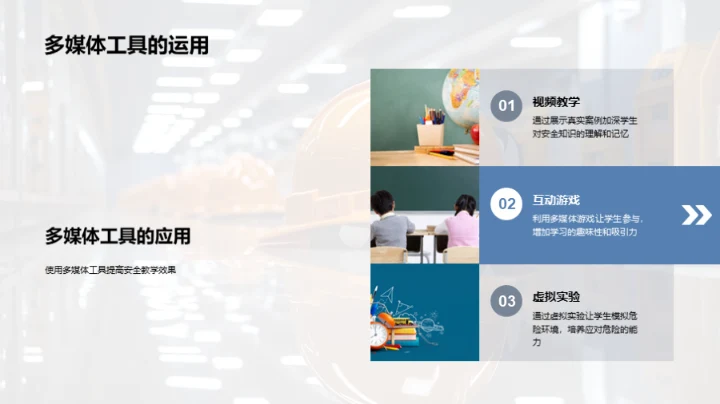 安全教育新策略