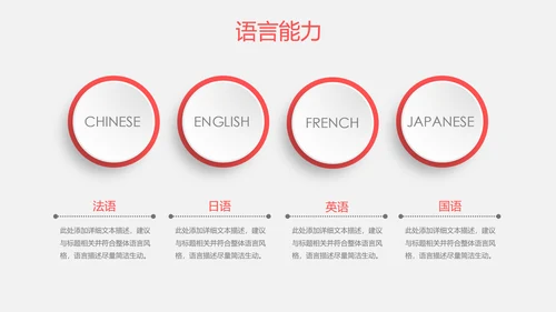 时尚简约微立体个人简历竞聘求职报告PPT