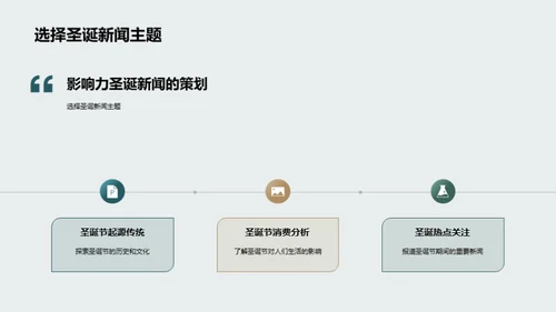 圣诞节新闻全策划