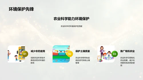 农业科学职业规划PPT模板