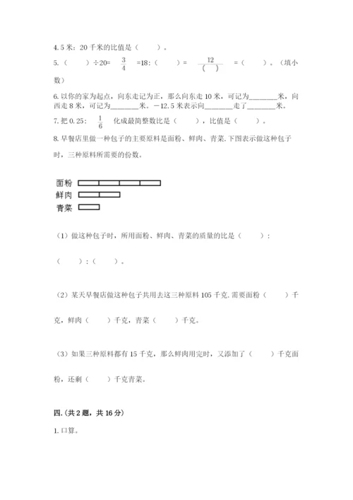 苏教版数学六年级下册试题期末模拟检测卷含答案（b卷）.docx