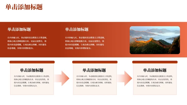 红色党政风年终述职PPT模版_党政机关信息化建设与应用成效述职报告PPT模版