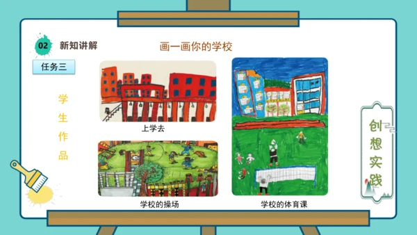【人美版】美术  一年级上册 第一单元   3 画一画我们的学校  课时课件（26页）