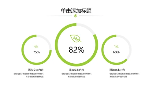 绿色生态环保低碳地球日自然环境PPT模板