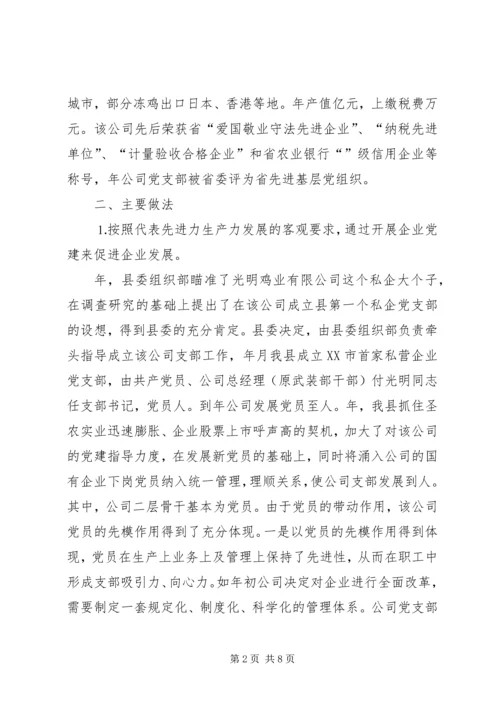 对XX县区非公有制经济组织党建工作的探索与实践 (2).docx