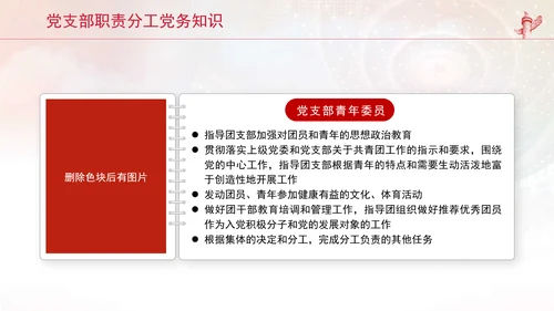 党支部职责分工党务知识工作职责介绍党课