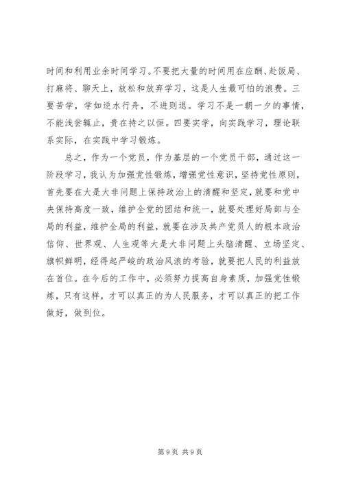 党十七大党性分析范文.docx