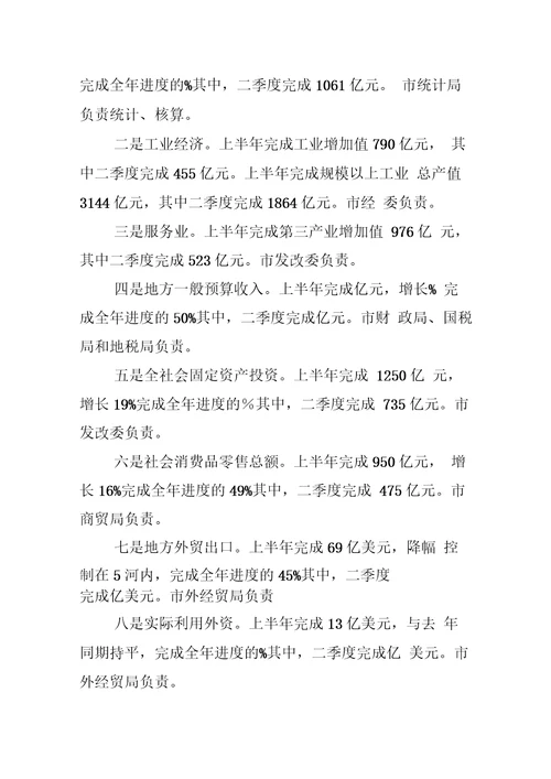 在第一季度经济运行情况分析会上的讲话