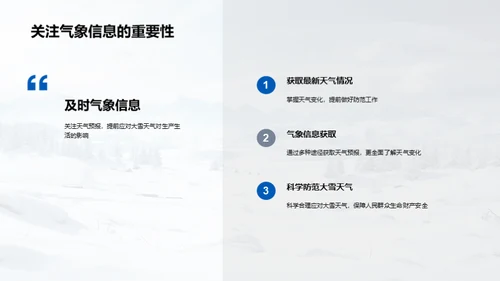 大雪的全方位解析