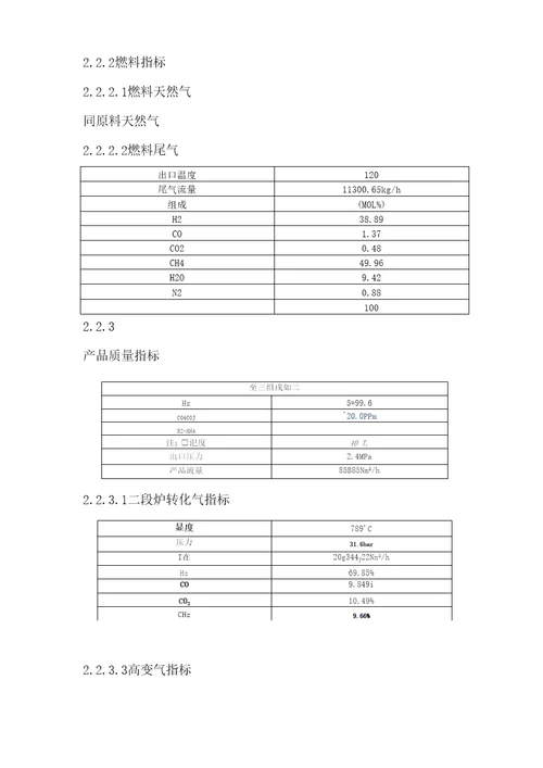 天然气制氢装置工艺技术规程