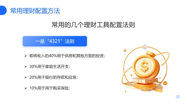 家庭投资理财规划专题讲座理财学习PPT
