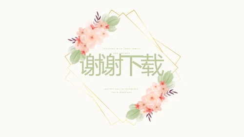 唯美淡雅小清新产品介绍方案策划动态PPT模板