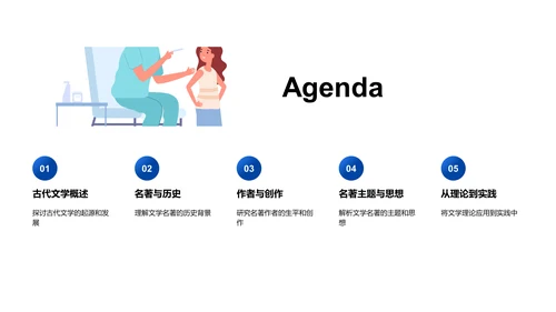 古文名著解析报告PPT模板