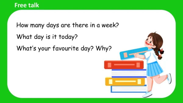 Unit 2 My week Part A Let's learn课件 （共45张PPT）