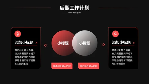 黑色科技通用发布会演示PPT模板