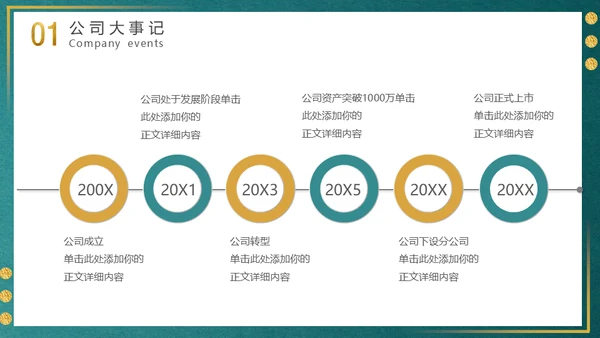 简约金色大气商务计划书通用PPT模板