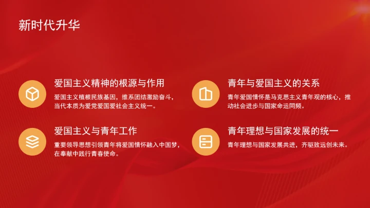 以爱国主义精神筑牢新时代青年思想根基ppt课件