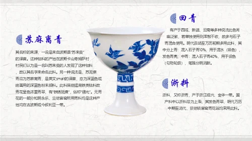 中国风青花瓷通用PPT模板