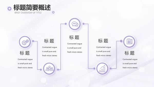 紫色梦幻医美商业计划书动态PPT