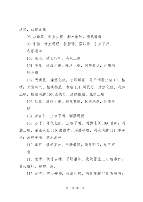 中药学要药及配伍总结汇总 (3).docx