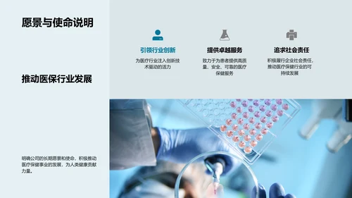 医保季度报告PPT模板