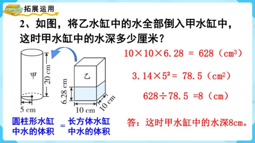 《立体图形的体积》整理与复习（课件）-2023-2024学年六年级上册数学人教版