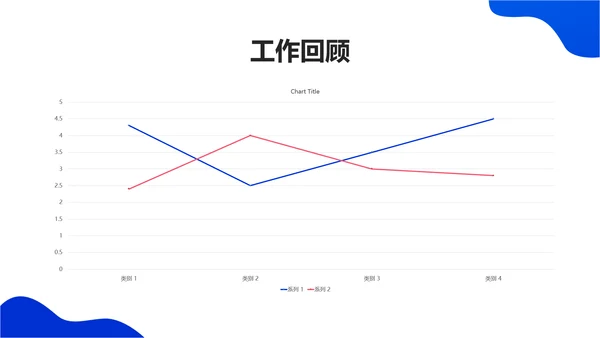 简约插画风通用总结汇报