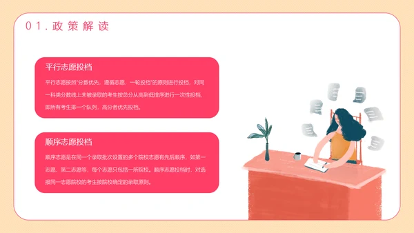 高考志愿填报PPT模板
