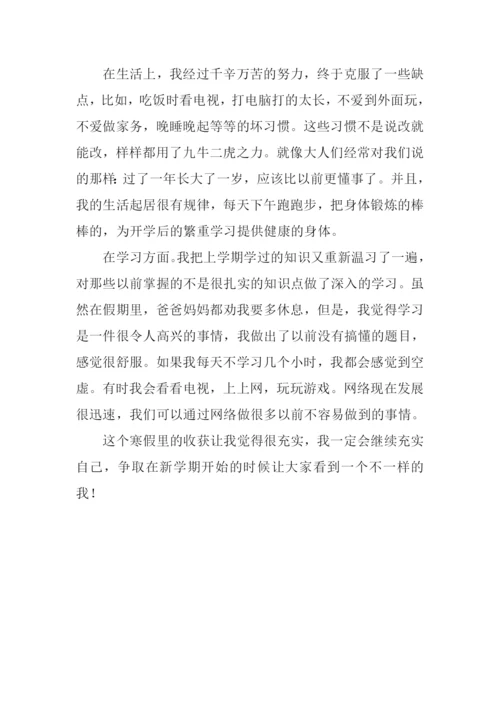 假期的收获作文300字.docx