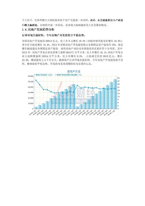 樟木头区域市场报告