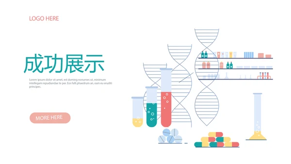 简约医疗医学化学研究实验室动态PPT