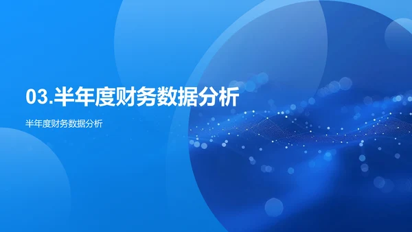财务半年总结报告