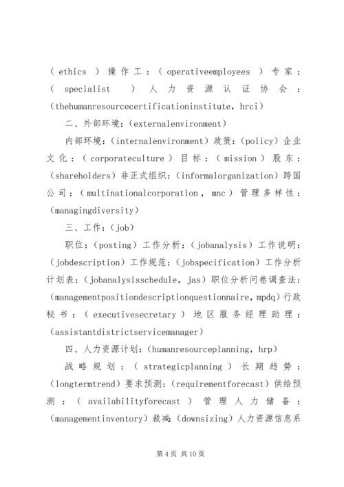 公司部门英文名 (3).docx