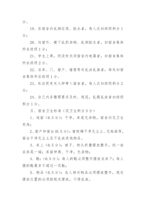 寄宿制学校宿舍管理制度.docx