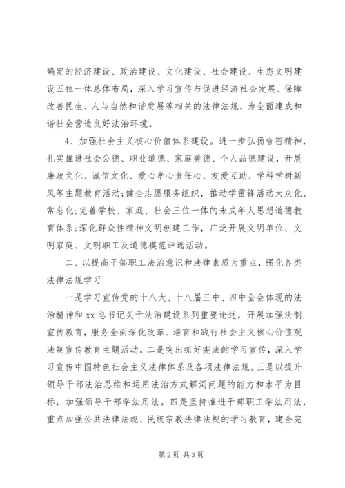 机关普法依法治理工作计划.docx