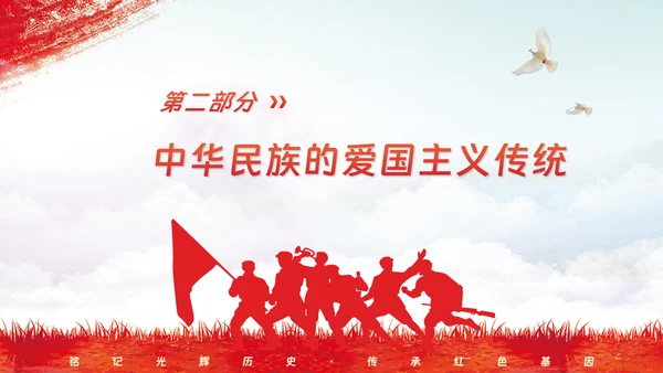 爱国主义教育主题模板